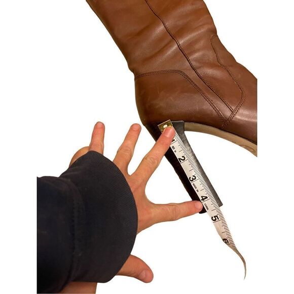 Michael Kors Leather Boots - 10 - Picture 10 of 11